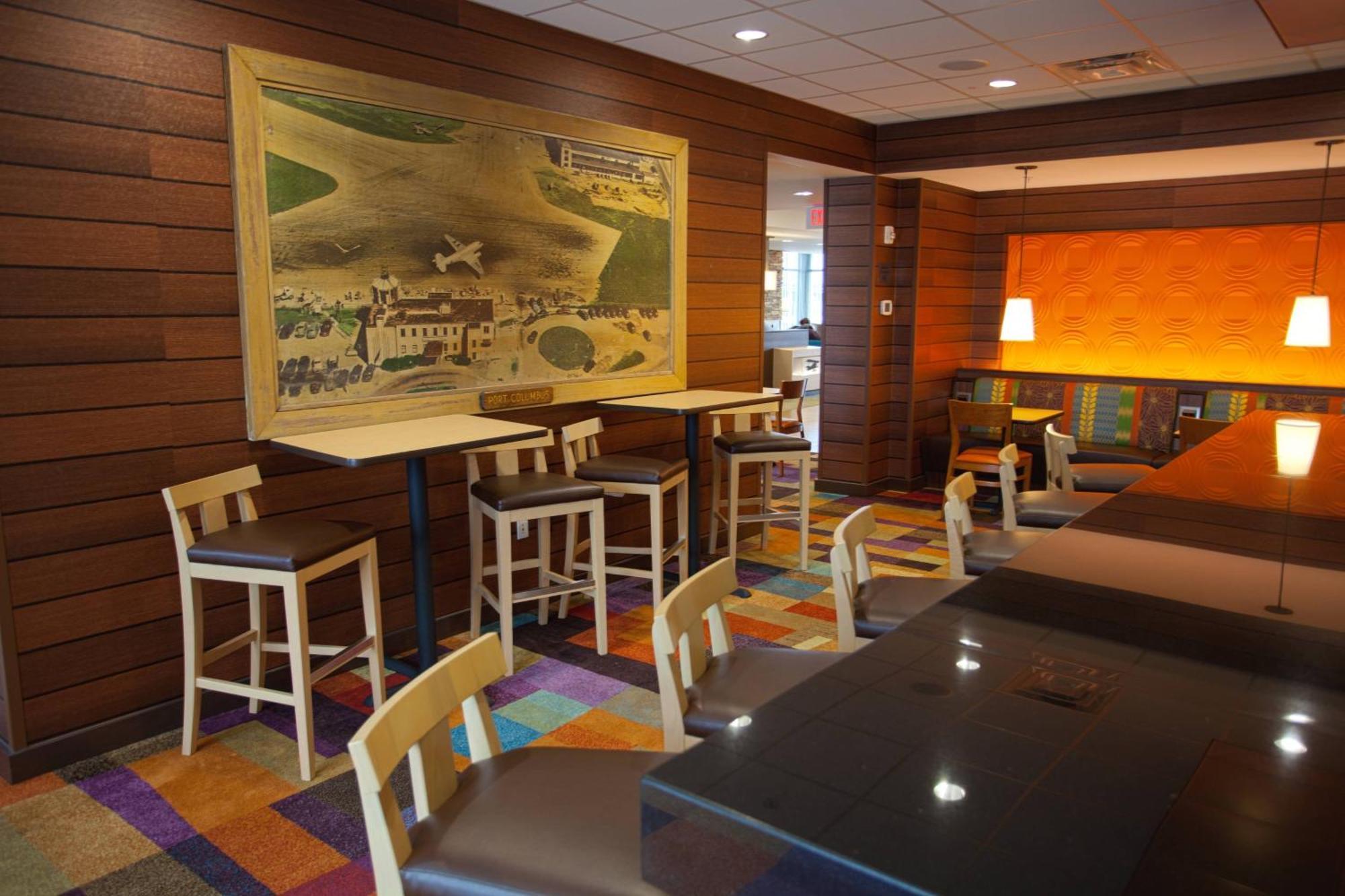 Fairfield Inn & Suites By Marriott Columbus Airport Exterior foto